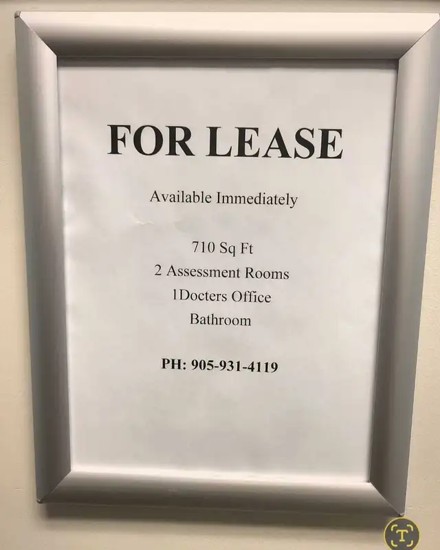 medical office available for rent $3400 in Commercial & Office Space for Rent in Oakville / Halton Region - Image 2