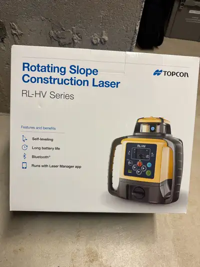 Topcon RL-HV2S laser (dual slope), View more