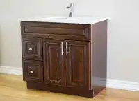 Bathroom vanity 24"-72" Solid Wood Vanity