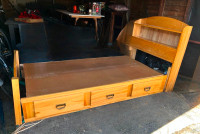 Maple bed frame - kid’s Captain bed