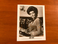 Photograph of Star Trek's Uhura Signed by Nichelle Nichols