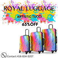 High Quality Tucci Artistic Luggage's on massive 65 % off sale