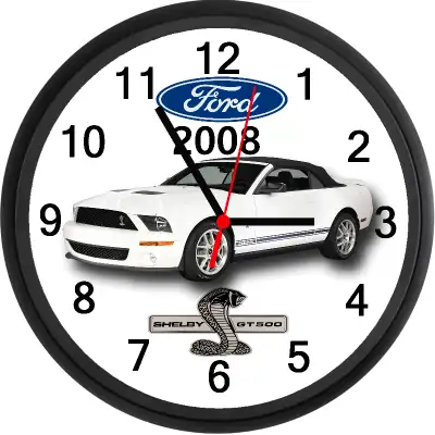 Brand new boxed wall clock approximately 10 inches in diameter featuring Custom designed artwork. Cl...