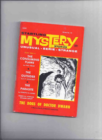 Startling Mystery Stories, 1969, H P Lovecraft classic horror