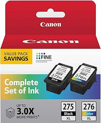 Canon Ink Cartridges 275XL combo