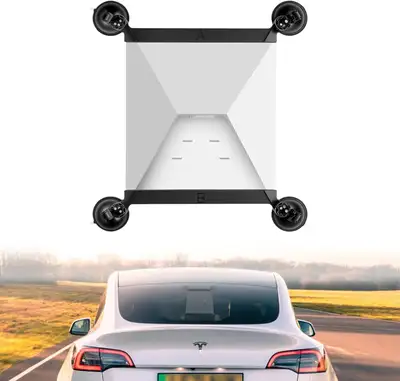 Starlink Mini Suction Cup Car Mount - Roof/Window Holder (Black), View more