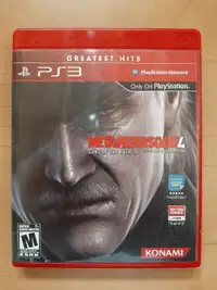 Jeu PS3 : Metal Gear Solid 4