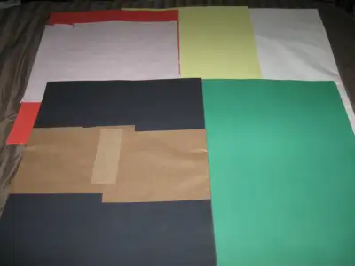 5 packs of 22" x 29" poster board - 5 colors - $4 per pack, View more