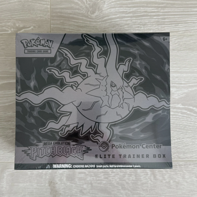 NEW Trade/Sell Pitch Black Pokemon Center Elite Trainer Box ETB