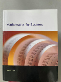 Mathematics for Business Textbook