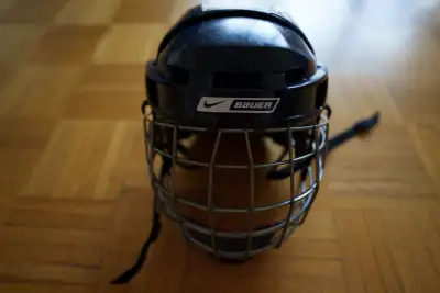 Nikebauer 8500 Helmet and Cage. Senior XL. Navy., View more