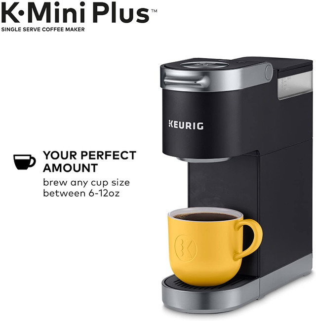 Keurig K-Mini Plus Single Serve K-Cup Pod Coffee Maker in Coffee Makers in Burnaby/New Westminster