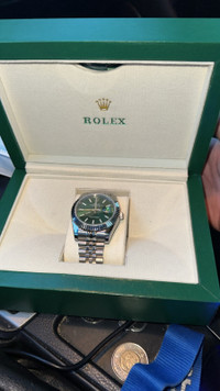 Rolex day just green dial 