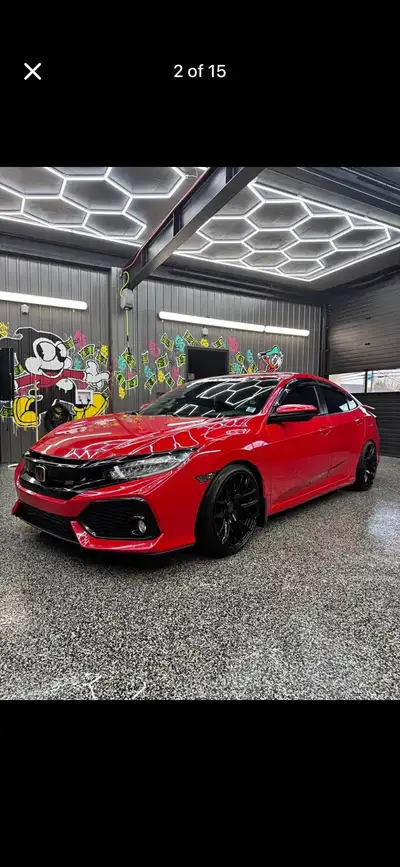 Toying with the idea of selling my baby, 2017 civic si. Mods are in last picture. The car has never...