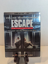 Escape Plan Blu-Ray DVD Stallone Schwarzenegger