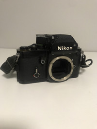 Nikon F2 35mm camera and lenses