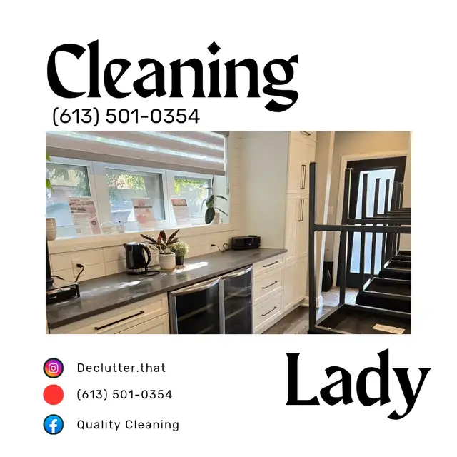 MOVE IN/MOVE OUT CLEANING LADY (613) 501-0354 63804762421507120