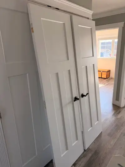 Double closet doors, View more