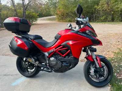 2015 Multistrada 1200S Touring Desmo service completed last year (timing belts, valve adjust etc.) +...
