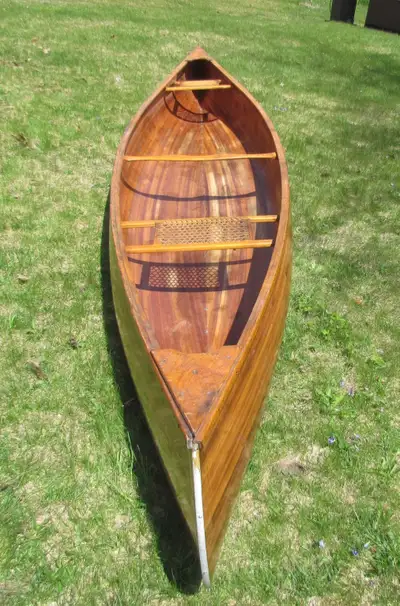 Cedar strip Canoe, View more