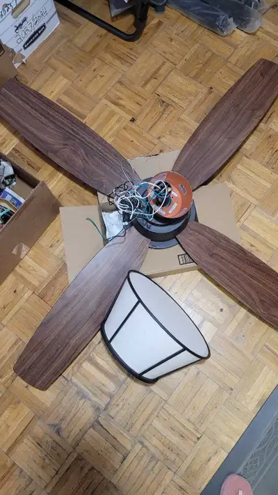 56" Ceiling Fan With Remote, View more