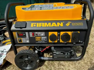 Firman Generator P03603 – 4550W (Remote Start, NEW + 30A Cord), View more