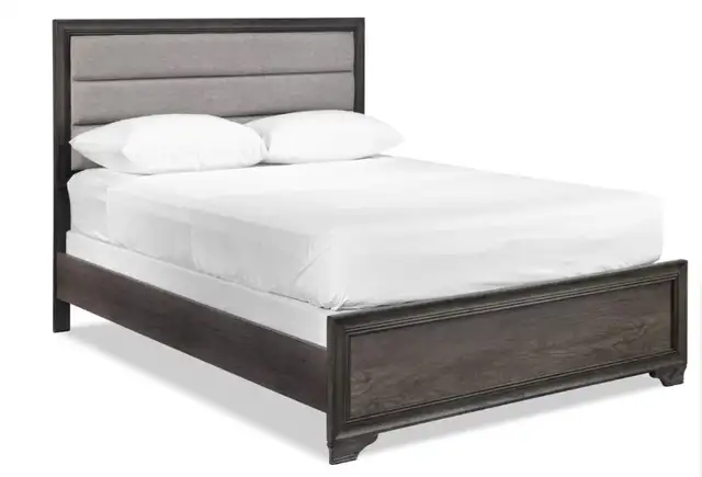 Sophie Queen Bed - weathered grey in Beds & Mattresses in Strathcona County - Image 2