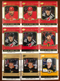 2023-24 Upper Deck Series 2 Superstar Honor Roll (34 total)