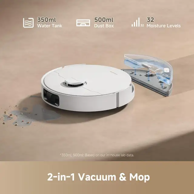 ✨ DREAME D20 Plus Robot Vacuum & Mop – Self-Emptying – DuoBrus in Arts & Collectibles in Markham / York Region - Image 7