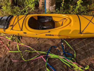 Get ready to glide across the water with this Boreal Design 16-foot sea kayak! This kayak is perfect...