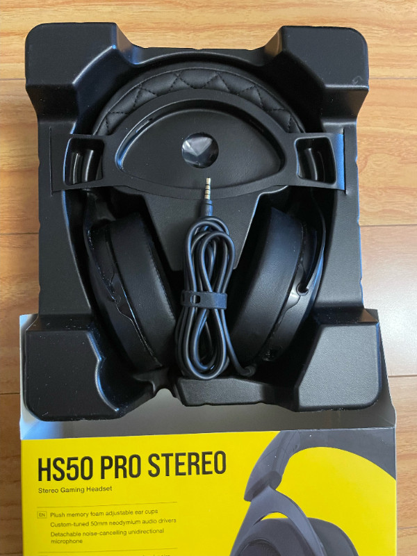 Corsair HS50 Pro Stereo Gaming Headset in Speakers, Headsets & Mics in City of Toronto - Image 2