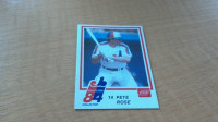Carte Baseball Pete Rose # 17 Stuart 1984 Expos Montréal (4617)