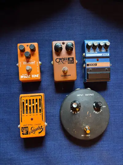 Vintage pedal collection, View more