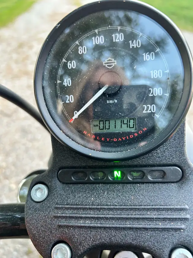 2021 HD Sportster 883 Iron - only 1,140km! in Street, Cruisers & Choppers in Barrie - Image 6