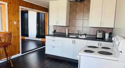 1 Home 2- 2 bedroom units, located in one house. Upstairs and downstairs unit. Upstairs unit - renov...
