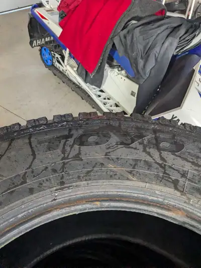 Toyo winter tires, no cracks, 70 percent tread left