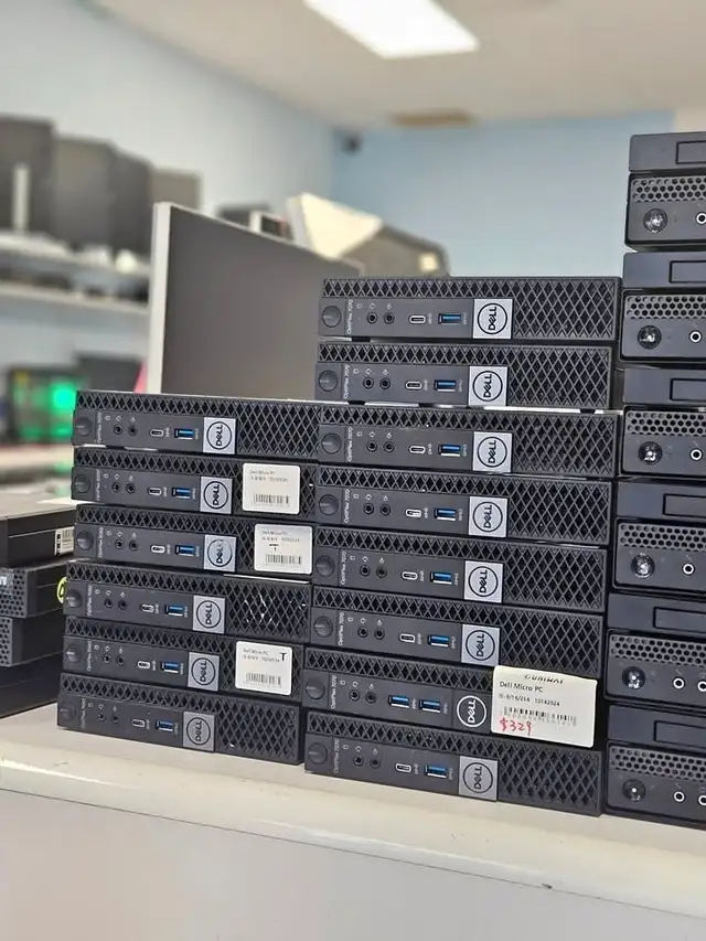 Super Deal DELL Optiplex 7070 Micro PC i5 9th Gen 8G 256G SSD in Desktop Computers in Mississauga / Peel Region - Image 2