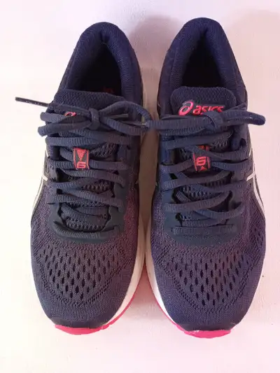 ASICS GT-1000 6 T7A9N Running Shoes Women's Size 6.5 Navy/Gray, View more