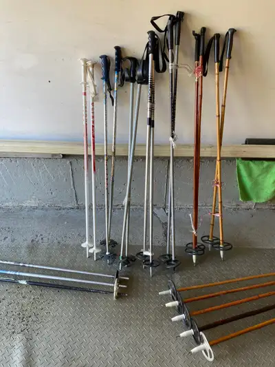 Ski Poles: Downhill and Cross-Country, View more