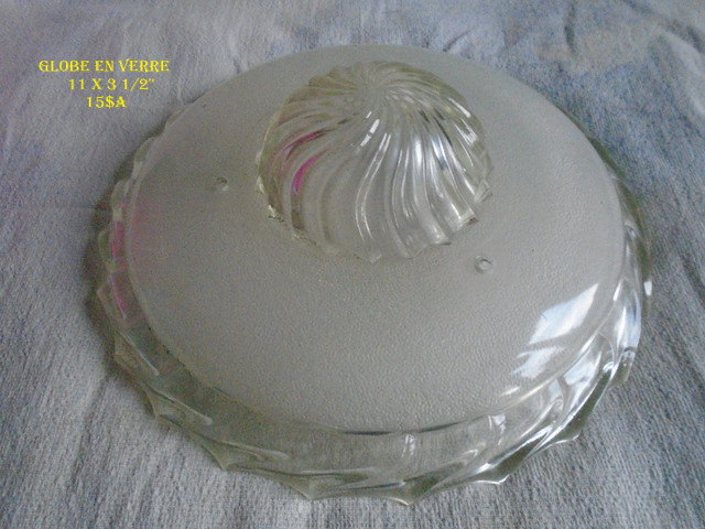 Globe en verre VINTAGE, cannes dans Autre  à Lanaudière - Image 2