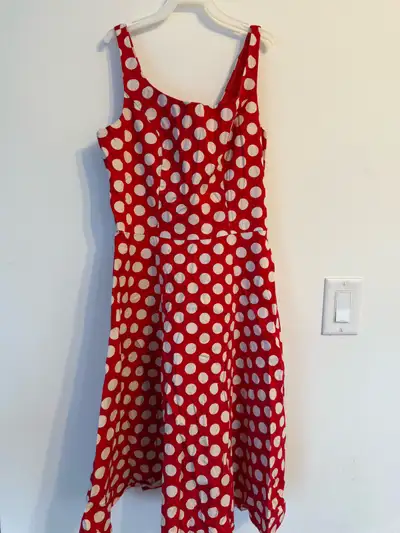 Red Polka Dot Dress, View more