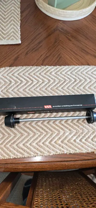 Wometech Front Axle slider from TST industries..Made for a 2021 Yamaha Mt-09..Mint condition Asking...