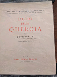 Livre, 1930, sur Jacopo Della Quercia