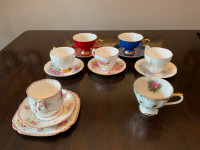 Antique Tea cups Royal Albert Tranquility