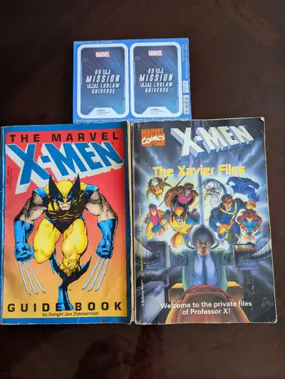 X men booklets and promo items, View more