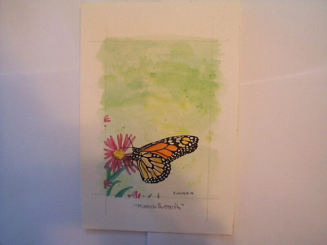 Butterfly ORIGINAL ART - various sizes in Arts & Collectibles in Winnipeg - Image 4