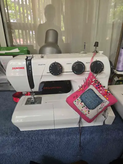 Sewing Machine Janome 1122 & Kenmore Overlock, View more