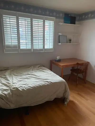 Room for rent for one person only. Basic utilities such as WI-FI are included. Shared kitchen and ba...
