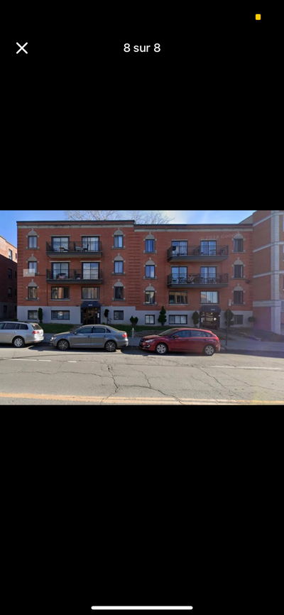Grand 4 1/2 à louer sur Côte des neiges , proche du métro et bus L'appartement est bien ensolleillé...