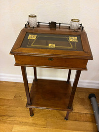 Antique smoker's table